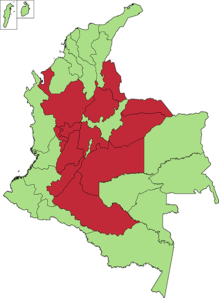 Map of Columbia Election Results 2018