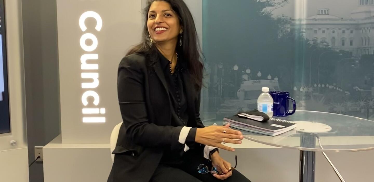 Sahana Dharmapuri at Atlantic Council