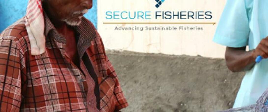 Man holding a fishing net