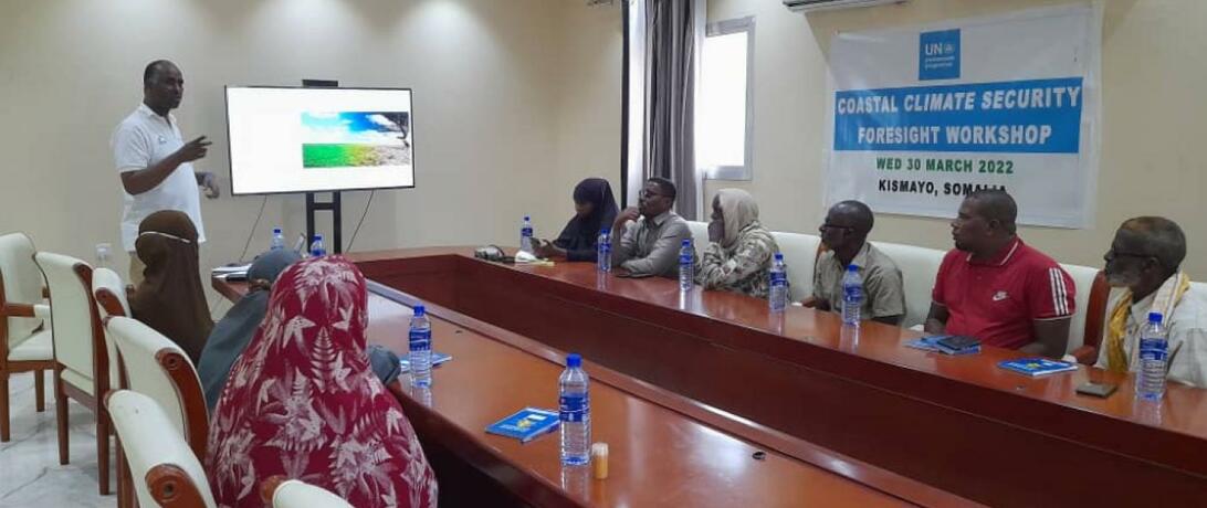 UNEP Workshop participants discussing