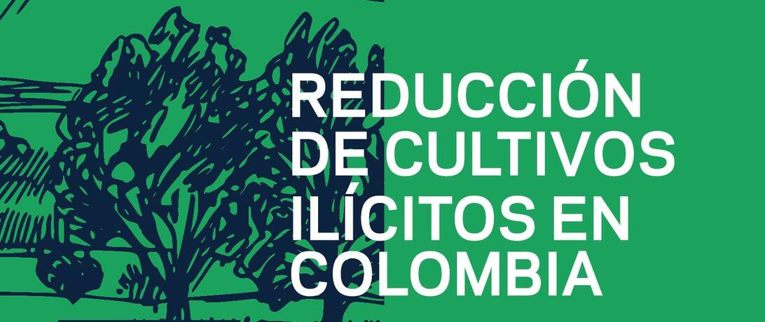 Reduccion de cultivos ilicitos en Colombia