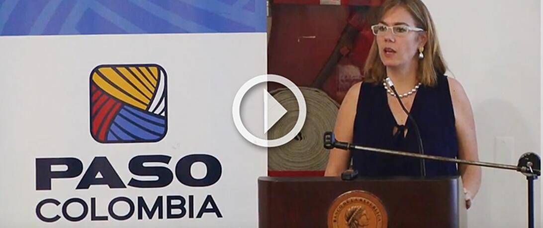 Angelika Rettberg Presents findings from study of 1900 Peace Initiatives in Colombia