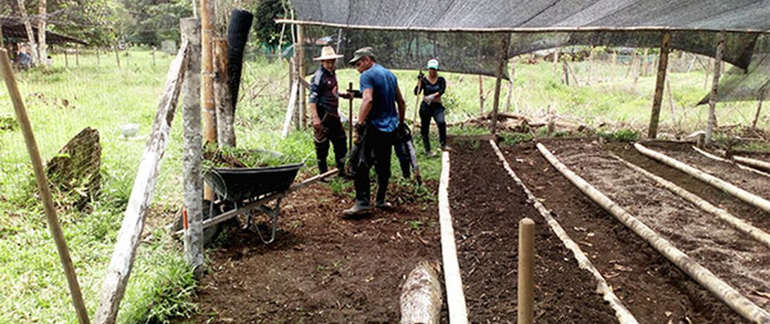 Puerto Guzmán Colombian re-integration school