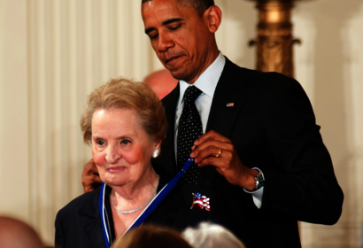 Read the  @TIME  magazine obituary for Madeleine Albright, featuring remarks from Our Secure Future's  @JolynnShoemaker  on Albright's impact on women's leadership.