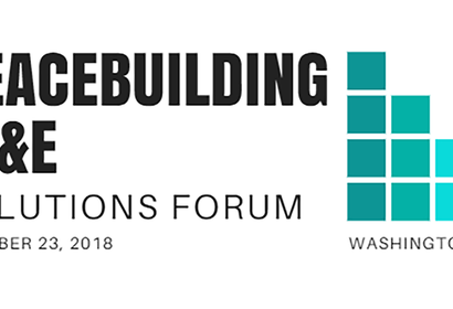 Peace building M&E Solutions Forum