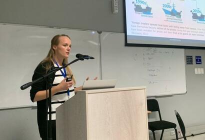 Research Associate Colleen Devlin OEF