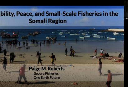 Paige Roberts presents at the 2021 virtual conference for the Conservation Alliance for Seafood Solutions