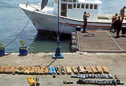 Illegal fishing guns