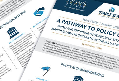 a pathway to philippine maritime security policy change